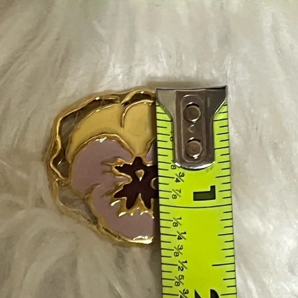 Vintage Avon Pansy Brooch - Picture 6 of 6